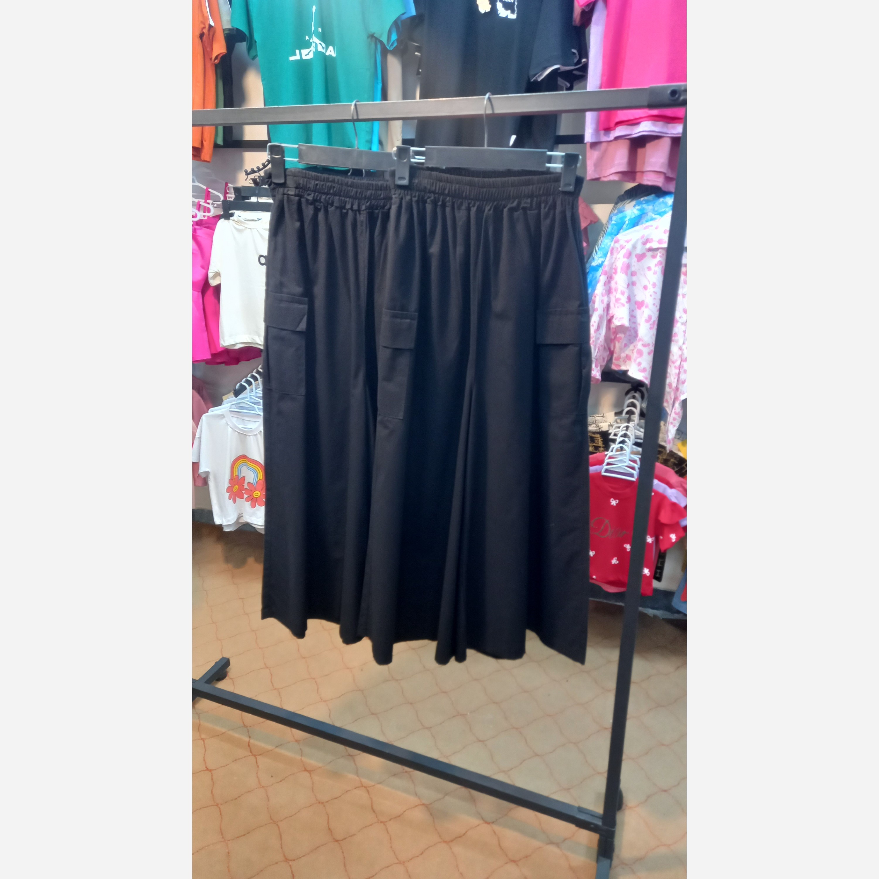 شلوار دامنی جیب دار دخترونه