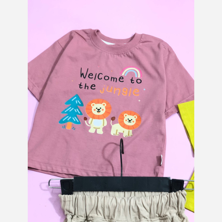 تیشرت شلوارک اسپرت بچگانه