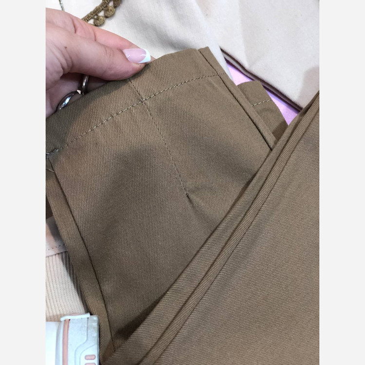 ست بلوز دورس و شلوار کتان دخترانه سایز45 تا 60