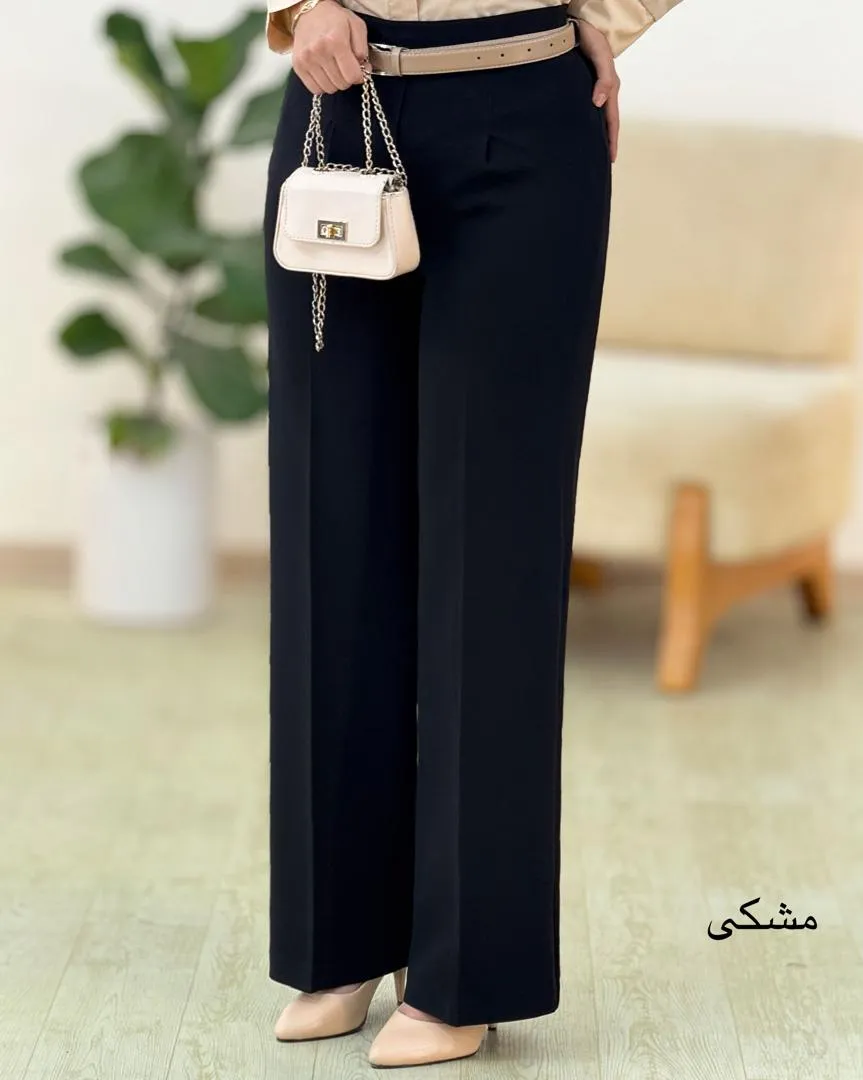 شلوار دبل مازراتی رنگی و مشکی